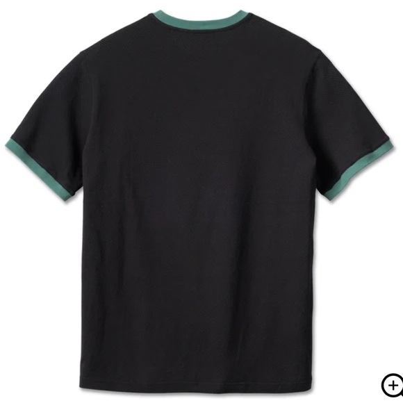 Harley-Davidson Men's Racing Ringer Tee - Black Beauty - 3XL - Picture 2 of 8